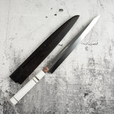 池田鍛錬所 青一鋼 水本焼 柳刃 300mm 盛箸セット #1