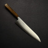 Tsunehisa Ginsan Migaki Gyuto 210mm, Black Chacate Handle