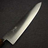 Tsunehisa Ginsan Migaki Gyuto 210mm, Black Chacate Handle
