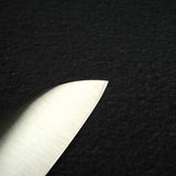 Sukenari ZDP-189 Hairline Santoku 195mm, Ebony Handle with Blonde/Marble Ferrule