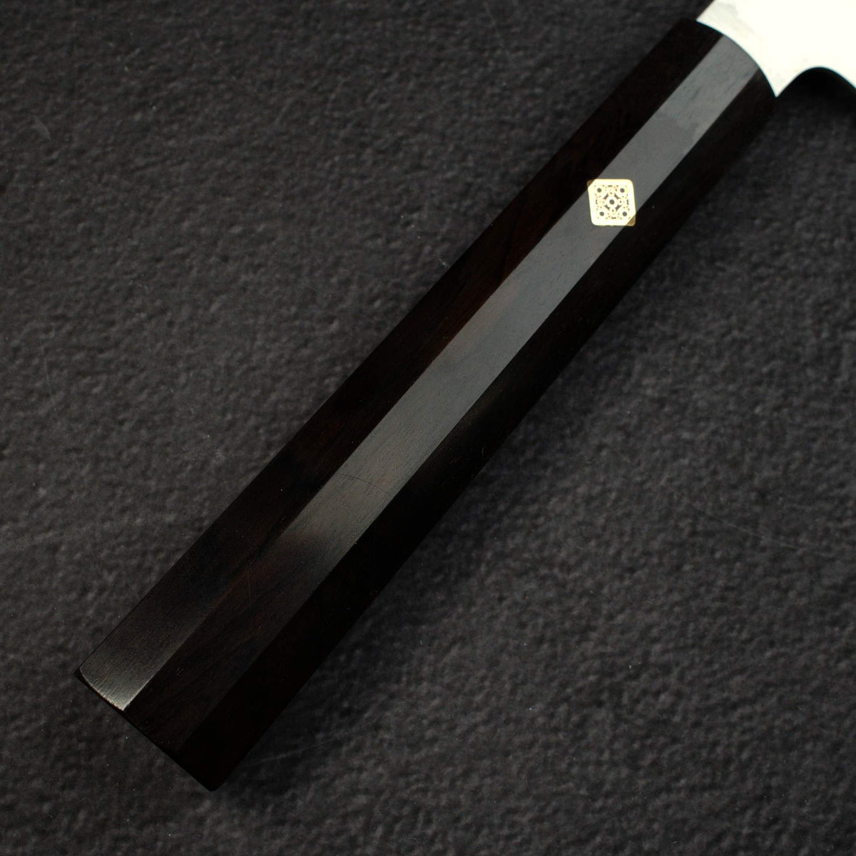 Sukenari ZDP-189 Hairline Gyuto 270mm,  Slim Ebony Mosaic