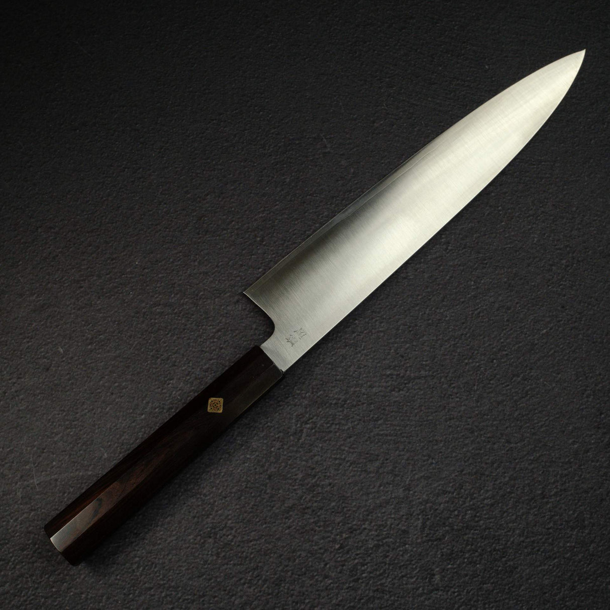 Sukenari ZDP-189 Hairline Gyuto 270mm,  Slim Ebony Mosaic