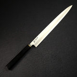 Sukenari HAP40 Mirror Polished Yanagiba 330 mm, Ebony Brass Handle