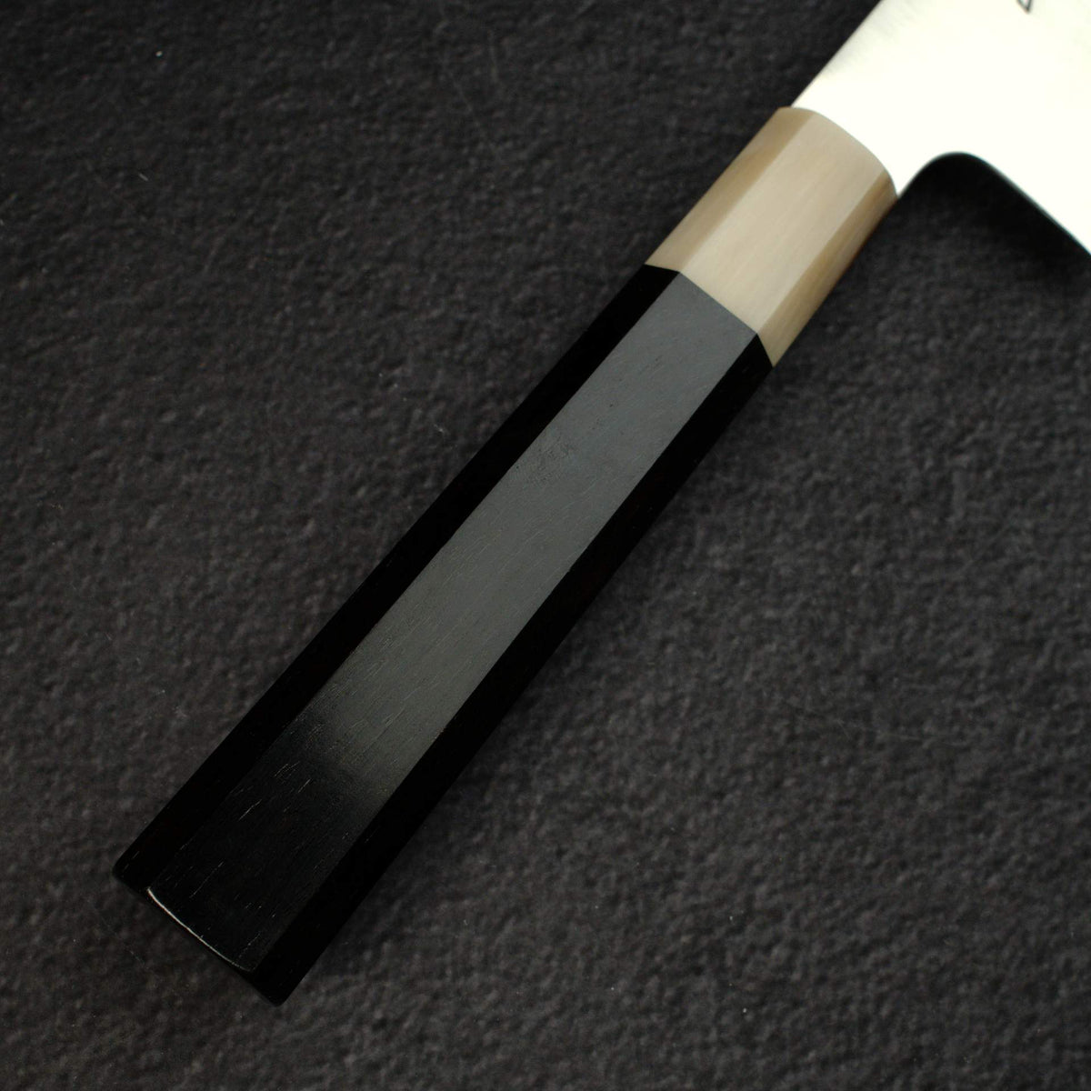 Sukenari SG2 Hairline K-tip Gyuto 240mm, Ebony Handle with Blonde/Marble Ferrule