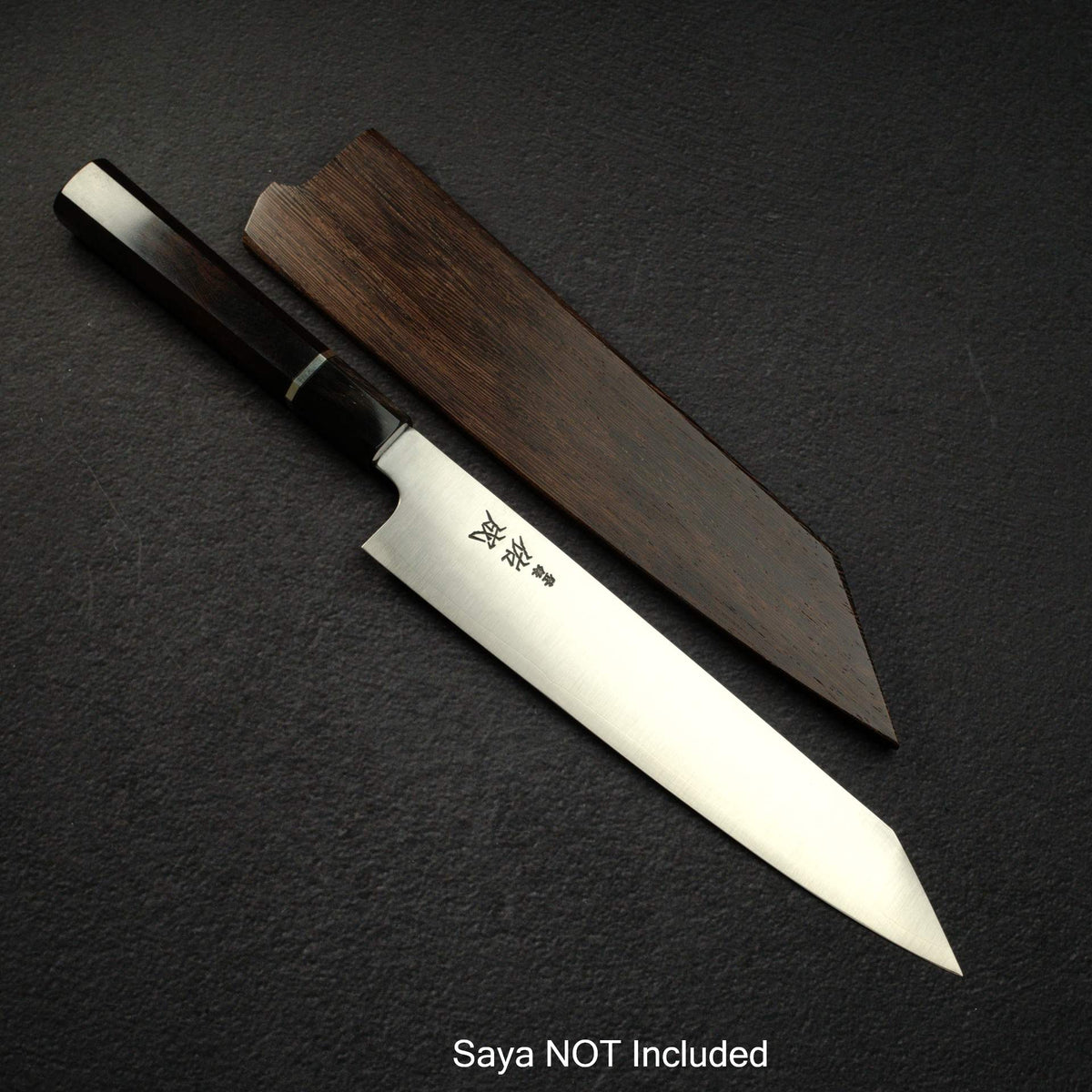Sukenari SG2 Hairline K-tip Gyu-hiki 240mm, Ebony Handle with Spacer