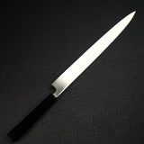 Sukenari HAP40 Mirror Polished Yanagiba 330 mm, Ebony Brass Handle (Hatsukokoro Engraved))
