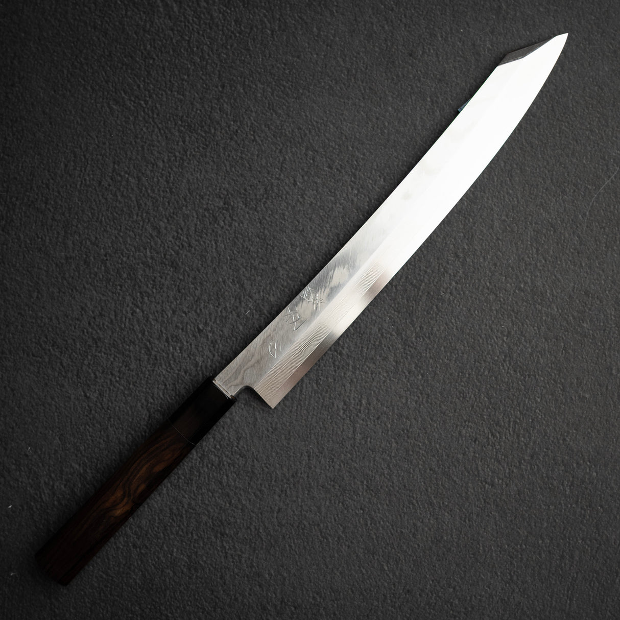 初心 x Shimizu 銀三鋼 ダマスカス 切付柳刃 270mm