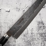 藤原照康刃物工芸 電化 青紙スーパー 黒打ち 筋引 300mm