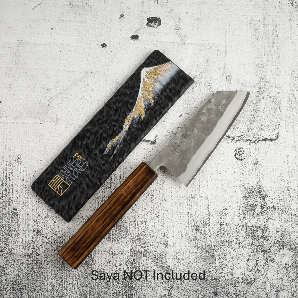 刃道 織 SLD鋼 梨地 小文化 135mm