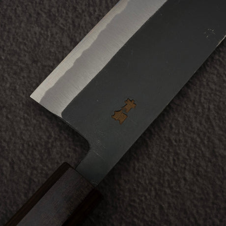 初心 青鷺 青二鋼 黒打 菜切 165mm
