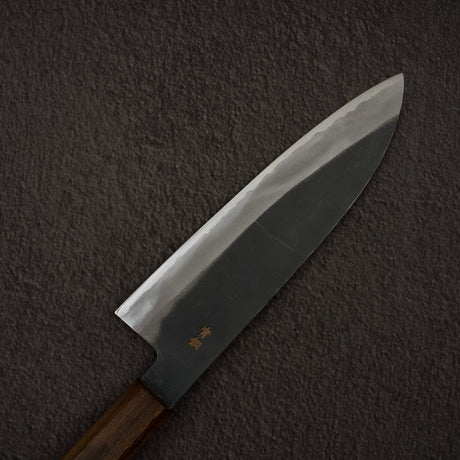 初心 青鷺 青二鋼 黒打 三徳 180mm