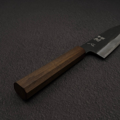 初心 青鷺 青二鋼 黒打 三徳 180mm