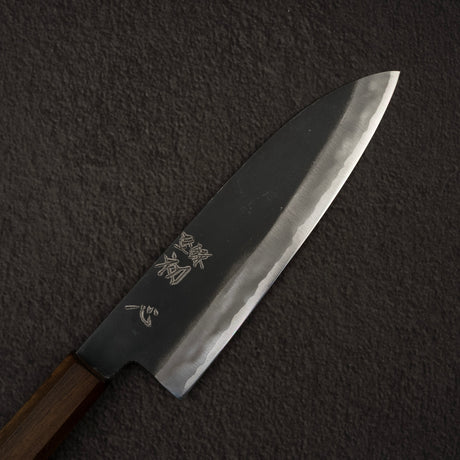 初心 青鷺 青二鋼 黒打 三徳 180mm