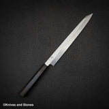 初心 FAXR2 粉末ハイス鋼 切付柳刃 270mm ミラーポリッシュ エボニーハンドル