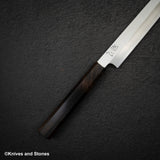 初心 FAXR2 粉末ハイス鋼 切付柳刃 270mm ミラーポリッシュ エボニーハンドル
