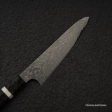 初心 銀河 ATS34 ダマスカス ペティナイフ 150mm