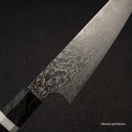 初心 銀河 ATS34 ダマスカス ペティナイフ 150mm