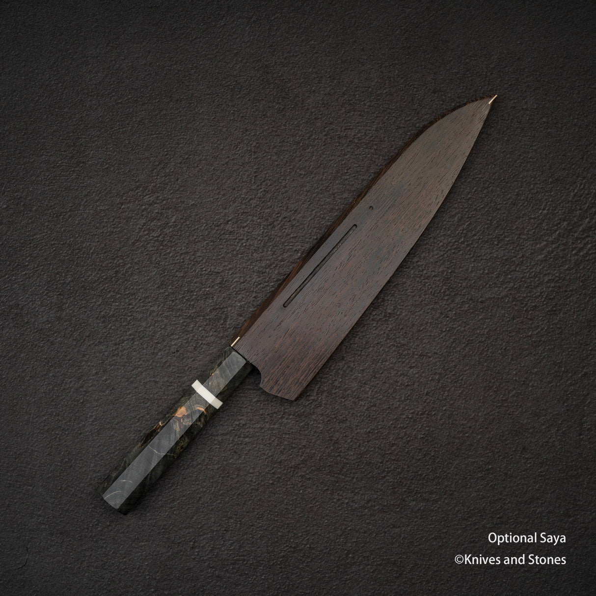 初心 銀河 ATS34 ダマスカス 牛刀 240mm