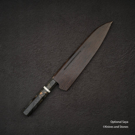 初心 銀河 ATS34 ダマスカス 牛刀 240mm