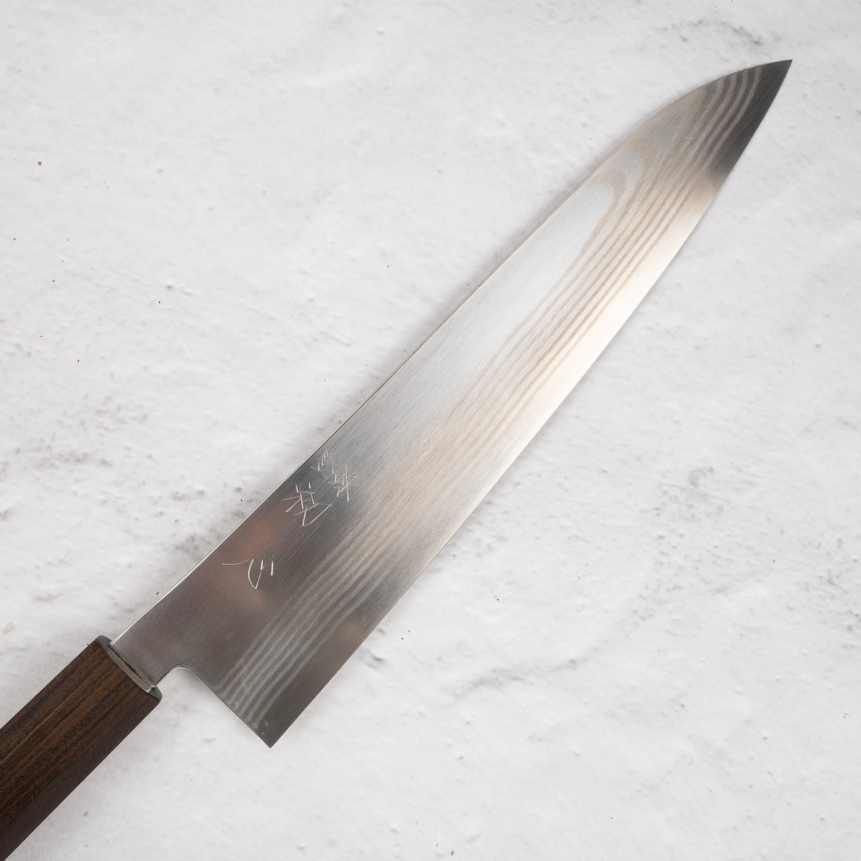 初心 銀霜 銀三鋼 ニッケルダマスカス 牛刀 240mm