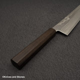 初心 銀霜 銀三鋼 ニッケル ダマスカス 切付牛刀 210mm