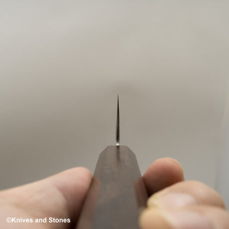 初心 銀霜 銀三鋼 ニッケル ダマスカス 切付牛刀 210mm