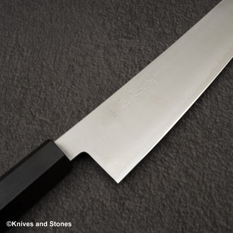初心 隼 ATS34 三層 切付牛刀 210mm
