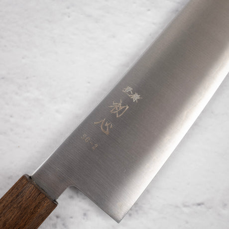 初心 隼 SG2 切付牛刀 210mm