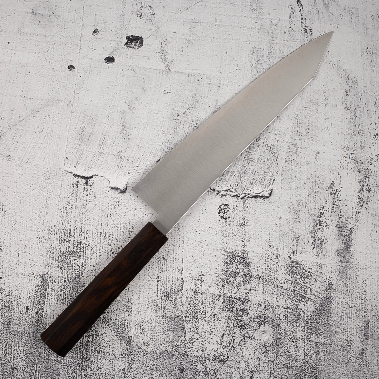 初心 隼 スーパーゴールド2 磨き 切付牛刀 240mm