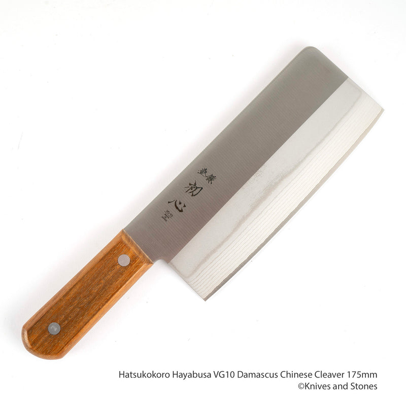 初心 隼 VG10 ダマスカス 中華包丁 175mm