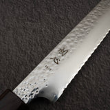 初心 隼 VG10 三層鋼 槌目 パン切り 210mm