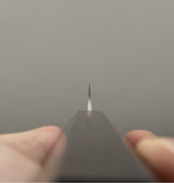 初心 隼 VG10 三層鋼 槌目 パン切り 210mm