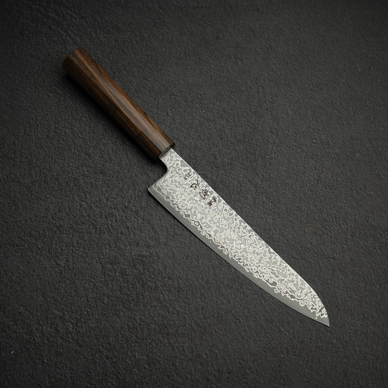 初心 光 SLD鋼 ダマスカス 牛刀 195mm
