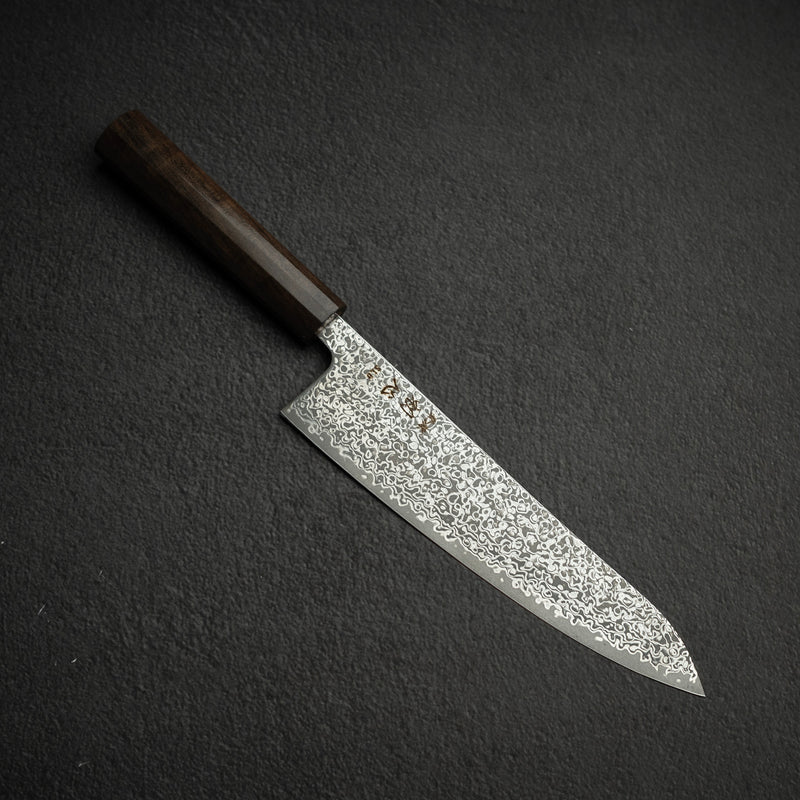 初心 光 SLD鋼 ダマスカス 牛刀 210mm