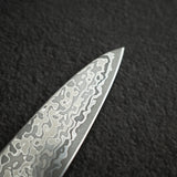 初心 光 SLD鋼 ダマスカス ペティナイフ 130mm