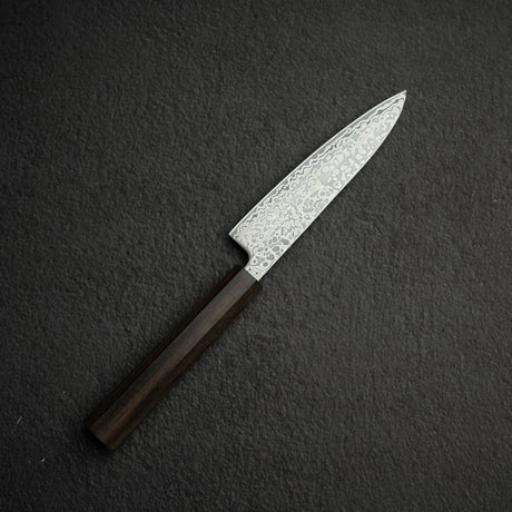 初心 光 SLD鋼 ダマスカス ペティナイフ 130mm
