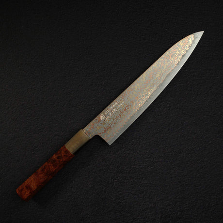 初心 火の鳥 V金2号 ダマスカス 牛刀 210mm