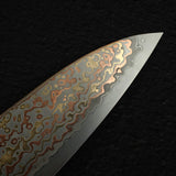 初心 火の鳥 V金2号 ダマスカス 牛刀 210mm