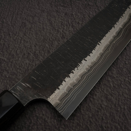 初心 頂 青二鋼・白二鋼 ダマスカス 牛刀 240mm