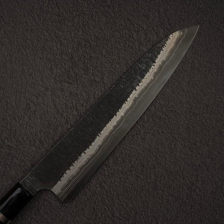 初心 頂 青二鋼・白二鋼 ダマスカス 牛刀 240mm