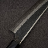 初心 頂 青二鋼・白二鋼 ダマスカス 切付牛刀 210mm