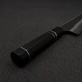 初心 頂 青二鋼・白二鋼 ダマスカス 切付牛刀 210mm