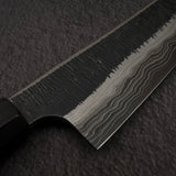 初心 頂 青二鋼・白二鋼 ダマスカス 切付牛刀 210mm