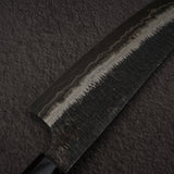 初心 頂 青二鋼・白二鋼 ダマスカス 三徳 170mm