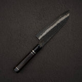 初心 頂 青二鋼・白二鋼 ダマスカス 三徳 170mm