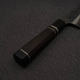 初心 頂 青二鋼・白二鋼 ダマスカス 三徳 170mm