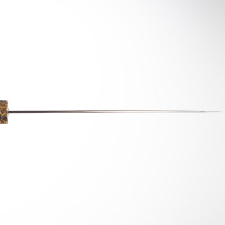 初心 孔雀 V金2号 ペティナイフ 150mm レインボーダマスカス仕上げ パープル