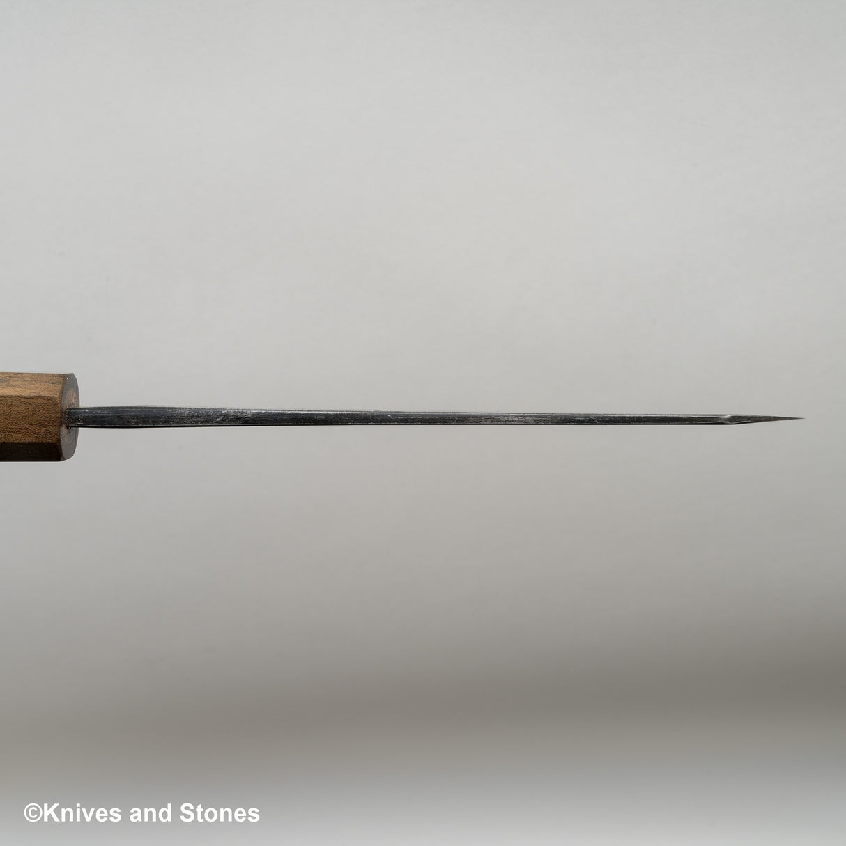 宗石 雲影 青二鋼 黒打ち ダマスカス 骨スキ 150mm