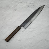 初心 雲影 青二鋼 黒打ち ダマスカス 牛刀 240mm