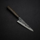 初心 黒鉄 青二鋼 黒打ち 両刃 骨スキ 150mm